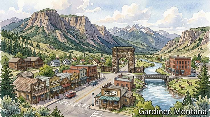 Gardiner, MT